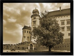 Poszterek keretben 40x30 Krakkó Wawel Műemlékek