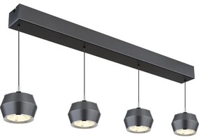 Globo 15209-4 - LED Csillár zsinóron MARTHY 4xLED/6W/230V