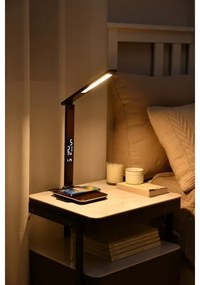 Brilagi - LED Dimmelhető lámpa vezeték nélküli töltéssel REGINA LED/8,5W/230V barna