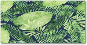 Fotó üvegkép Trópusi levelek 140x70
