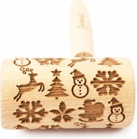 Konyhai extrudáló henger téli Hóemberek Karácsonyfa MÉRET19