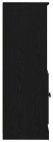 Nappali szekrény Fekete tölgy 60x35.5x103.5 cm Összeszerelt fa