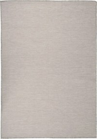 vidaXL világosszürke lapos szövésű kültéri szőnyeg 160 x 230 cm