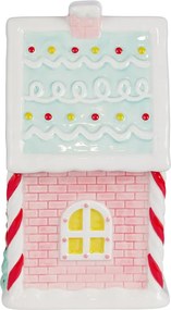SWEET X-MAS sütitartó házikó 16x26cm