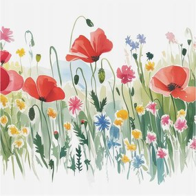 Flizelin fotótapéta Flizelin Designer Nyári rét 250x250 Ragasztó