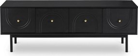 Szafka RTV MARLEN 155 cm Czarna