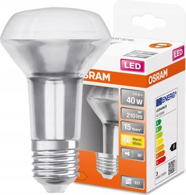Led izzó E27 R63 2,6W 40W 210lm 2700K 36° Osram