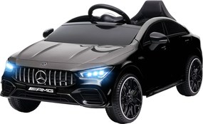AIYAPLAY Gyerek Elektromos Autó Mercedes-benz AMG CLA 45, 12V-os Gyerek Autó 2.4GHz Távvezérlővel, Zenével, Elektromos Jármű Fénnyel, USB/MP3 Csatlako