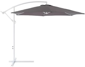 GARTHEN Függő napernyő fogantyúval 3 m antracit