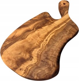 Ovális deszka fa nyéllel DOR30.1 szeleteléshez és tálaláshoz