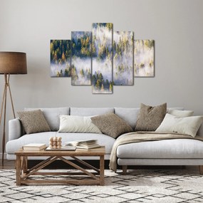 Fák képe a ködben (150x105 cm)