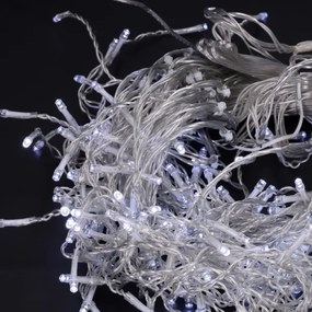 Brilagi - Kültéri karácsonyi LED fényfüzér, 400 db LED, 8 üzemmód, 23 m, IP44 védelem, hideg fehér