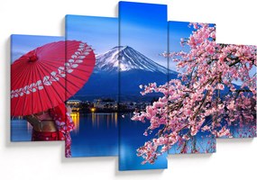 Kép - Kilátás a csúcsra, Japán (150x105 cm)