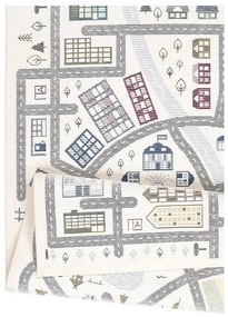 Ülejõe fehér kétoldalas gyerekszőnyeg, 140 x 200 cm - Narma