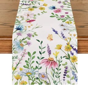 Futópad Virágok 183x31 cm Tavaszi Virágok
