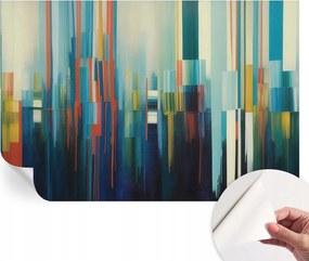 Dekoratív Öntapadós Tapéta Divatos Minták Absztrakt csíkok 104x70 cm