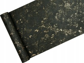 Tapéta Öregített Dísz fekete-arany