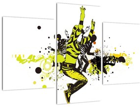 Kép - Street dance (90x60 cm)