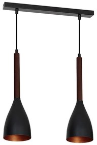 Csillár zsinóron MUZA 2xE27/60W/230V