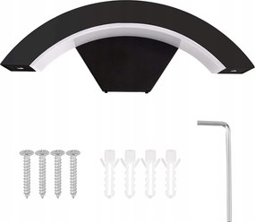 18W-OS Kültéri Led Fali Lámpa A Bejárati Ajtó Fölé