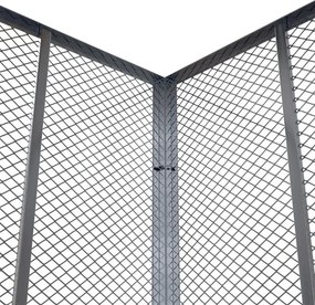 Juskys Fém komposztáló 450 l - ezüst