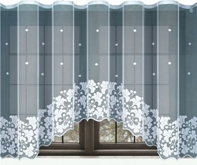 Mg Függöny 25251 jacquard ív 300x90 kész pol szalaggal