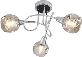 Rabalux beltéri mennyezeti lámpa e14 3x40w króm tamara