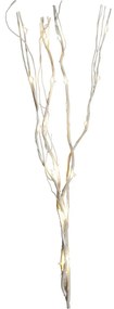 Fehér fénydekoráció ø 8 cm Willow – Star Trading
