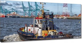 Festmények 180x90 Tengeri vontatóhajó