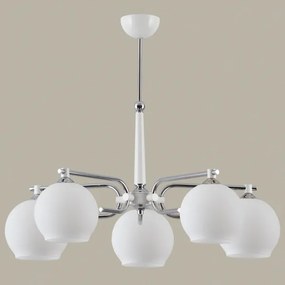 Jupiter 1399 - AX 5 B - Csillár rúdon AXEL 5xE27/60W/230V