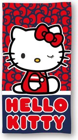 Hello Kitty Cutie Style fürdőlepedő, strand törölköző 70x140cm (Fast Dry)
