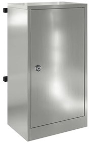 postaláda Fekete 30 x 23 x 55 cm Horganyzott acél