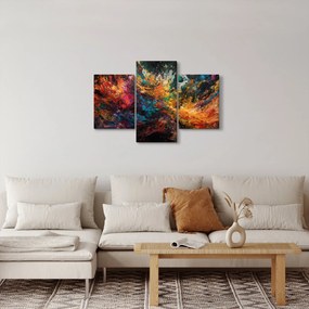 Kép - Színes absztrakció II. (90x60 cm)