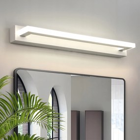 Led Fali Lámpa Fürdőszobai Fali Lámpatest IP44 Fehér Modern 4000K 8W