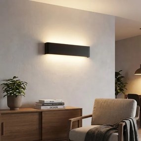 Ideal Lux - LED fali lámpa DELTA LED/10W/230V 3000K 30 cm CRI 90 fekete