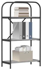 Könyvespolc Szürke sonoma 60 x 30 x 109 cm Faanyag