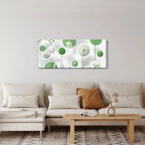 Kép - Virágok körben (120x50 cm)