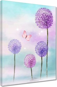 Vászonkép 30x40 A pillangók varázslatos birodalma
