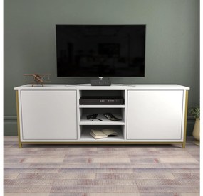 TV asztal Otosello (arany + fehér). 1107349
