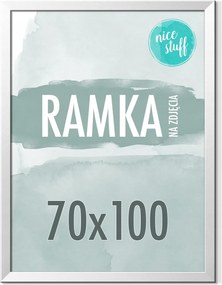 Képkeret 70x100 B1 Képkeret Poszter Képkeret Ezüst