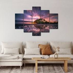 Egy fa a tengerparton képe (150x105 cm)