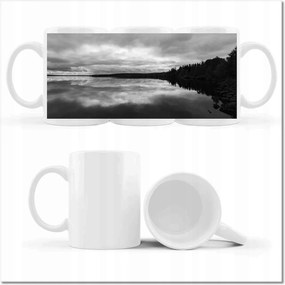 Fotó bögre Tó Lappföld Finnország