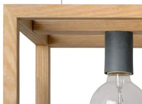 Lucide 31472/04/72 - Függeszték ORIS 4xE27/60W/230V bézs