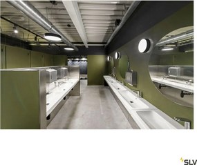 SLV MEDO 1007296 Süllyesztett mennyezeti lámpa 1x19W/LED 3000K|4000K 2400lm|2500lm IP50
