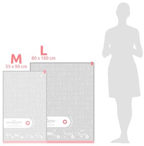 Tömörítő Aspispace 3x M 70 l, 2x L 120 l, 5 dbvákuumos tároló zsákok készlete, 5 db