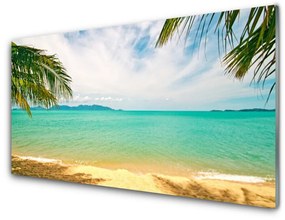Üvegfotó Sea Beach Landscape 120x60cm