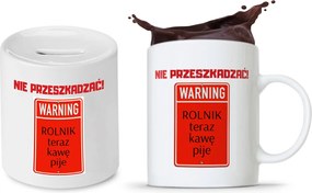 Persely Bögre Szett Gazdáknak Ajándék fényképes nyomtatással