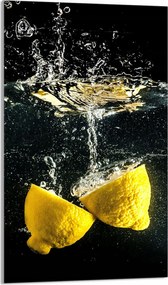 Üveg Vágódeszka 30x52 Citrom a Konyhába