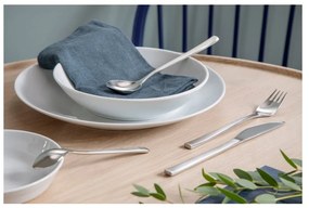 Ezüstszínű rozsdamentes acél evőeszköz készlet 16 db-os Fuga – Gense