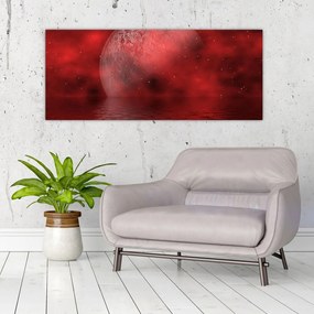 Kép - Hold a felszínen (120x50 cm)